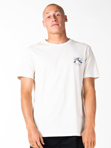 Washed Up Short Sleeve Tee - Vintage Cream