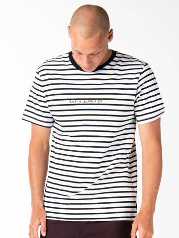 Subway Short Sleeve Tee - Black