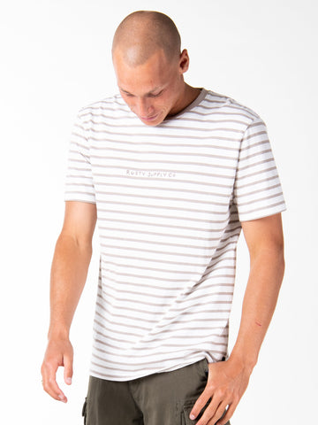 Subway Short Sleeve Tee - Latte