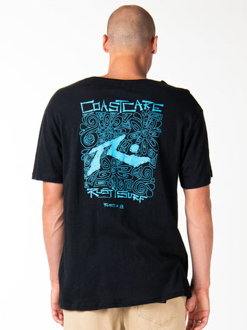 Coastcarer Short Sleeve Tee - Black