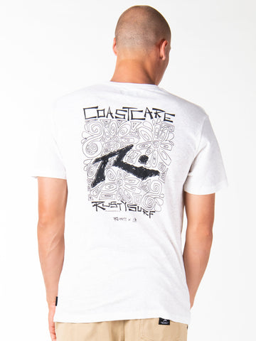 Coastcarer Short Sleeve Tee - Bright White