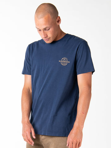 Scaled Up Short Sleeve Tee - Dark Sapphire