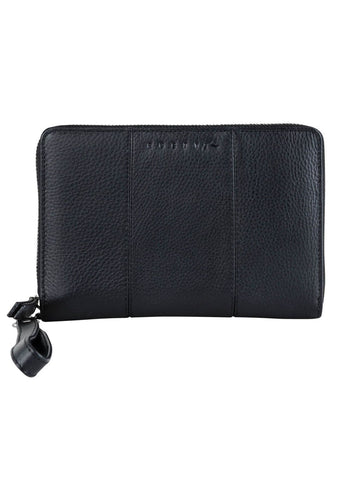 Getaway Leather Travel Wallet - Black 1