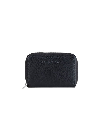 Anna Leather Coin Purse - Black 1