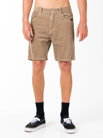 Riffer Corduroy Short - Fennel