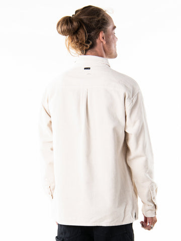 Coop Corduroy Long Sleeve Shirt - Sable
