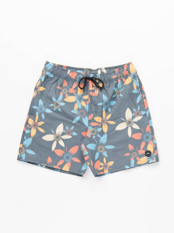 Jungle Juice Elastic Boardshort - Dark Sapphire