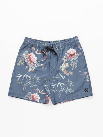 Bush Tucker Elastic Boardshort - Dark Sapphire