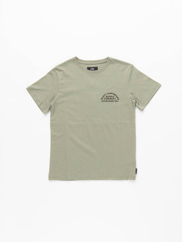Golden Arch Short Sleeve Tee Boys - Savanna