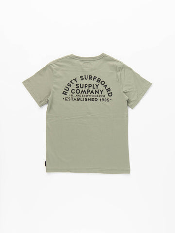 Golden Arch Short Sleeve Tee Boys - Savanna