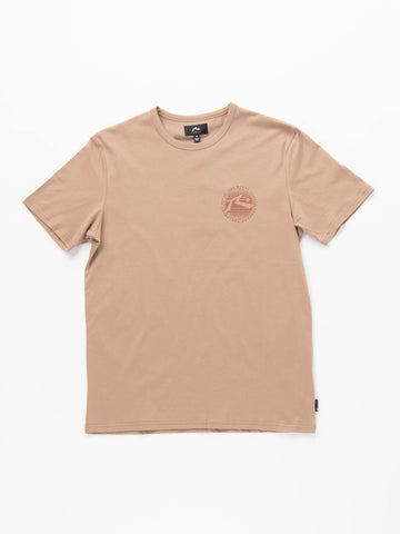Gone Troppo Short Sleeve Tee - Latte