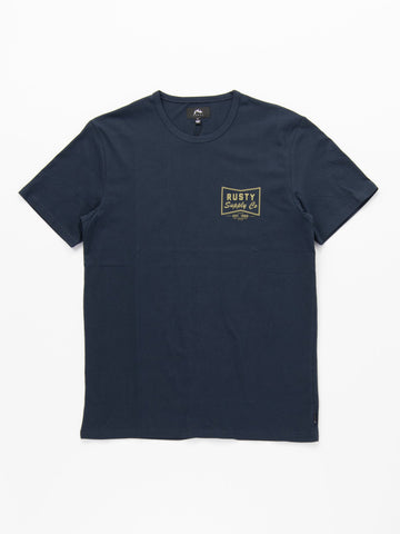 Diamond Dog Short Sleeve Tee - Dark Sapphire