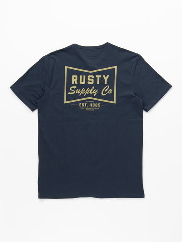 Diamond Dog Short Sleeve Tee - Dark Sapphire