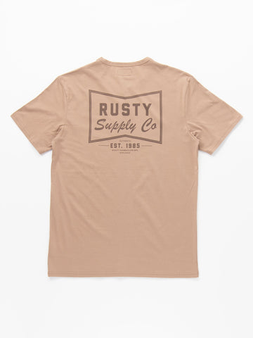 Diamond Dog Short Sleeve Tee - Latte