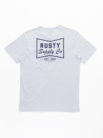 Diamond Dog Short Sleeve Tee - White