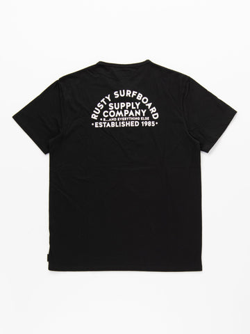 Golden Arch Short Sleeve Tee - Black