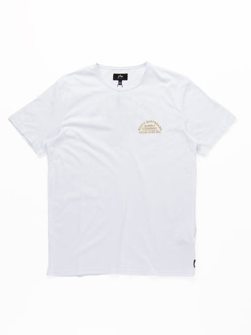 Golden Arch Short Sleeve Tee - White
