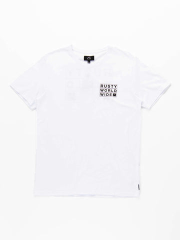 Top Loader Short Sleeve Tee - White
