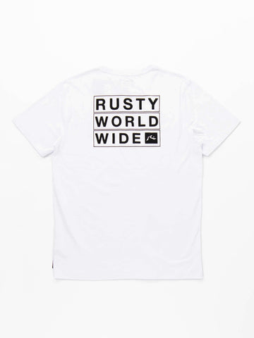 Top Loader Short Sleeve Tee - White