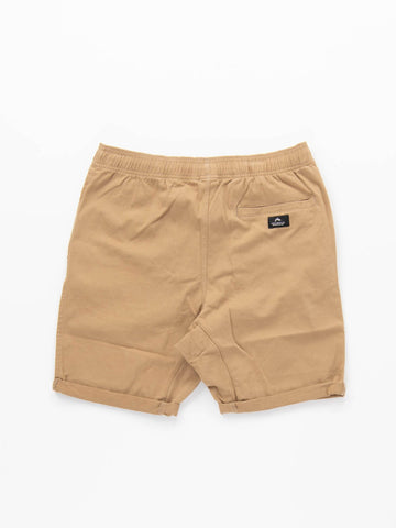 Hooked On Elastic Short - Khaki