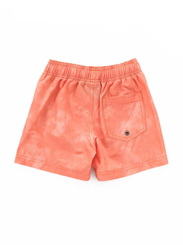 Acid Hotel Elastic Short Runts - Hot Coral