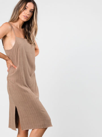 Heartbreaker Stripe Dress - Coriander