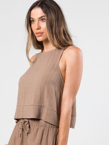 Heartbreaker Stripe Shirt - Coriander