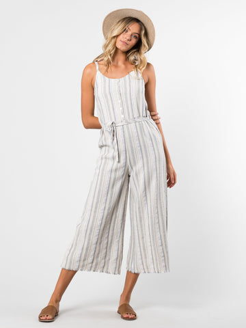 Surroundings Jumpsuit - Feather Grey