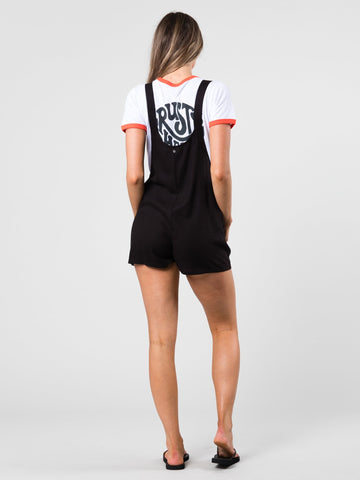 Troublemaker Playsuit - Black